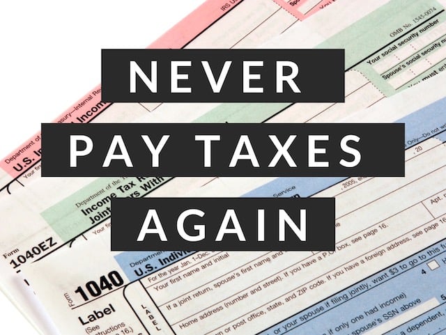 Tax Forms Photo - How to Avoid Paying Taxes